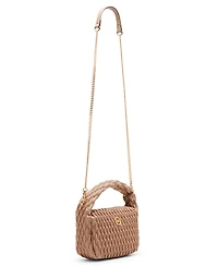 Anne Klein Rounded Ruched Small Crossbody Bag