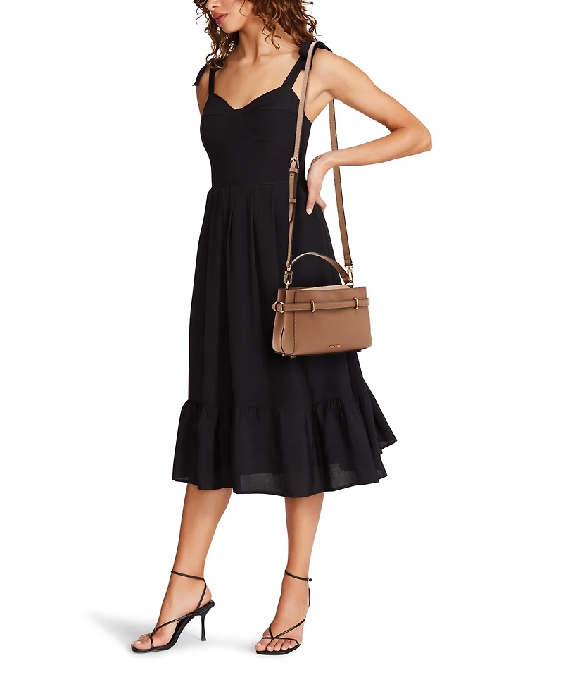 Anne Klein Top Handle Convertible Small Crossbody bag