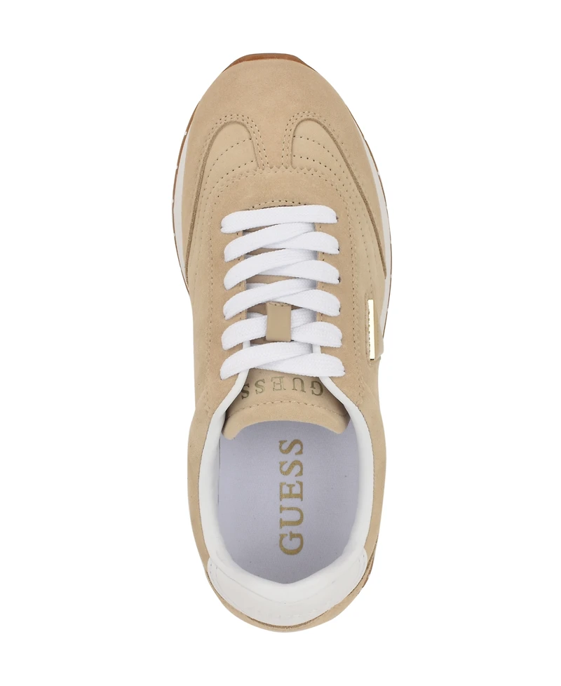 Guess Women's Joggin Lace-Up Retro Jogger Sneakers