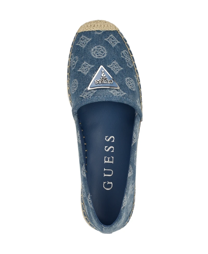 Guess Women's Jolandon Platform Espadrille Flats