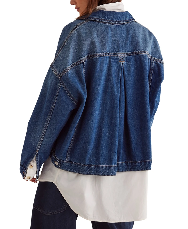 Free People Women's Opal Swing Denim Jacket