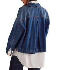 Free People Women's Opal Swing Denim Jacket