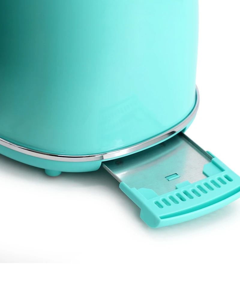 MegaChef 1.7 Quart Electric Kettle and 2 Slice Toaster Combo