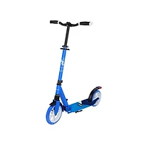 SereneLife Lightweight Foldable Kick Scooter for Adults, Adjustable Height (Blue)