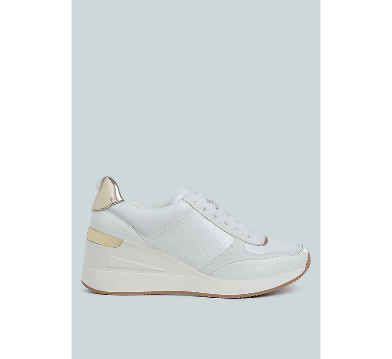 Noltas Chunky Wedge Heel Sneaker