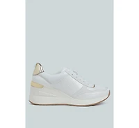 Noltas Chunky Wedge Heel Sneaker