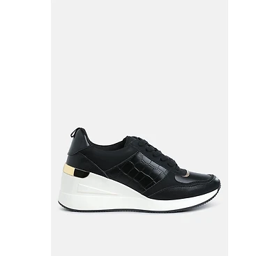 Noltas Chunky Wedge Heel Sneaker