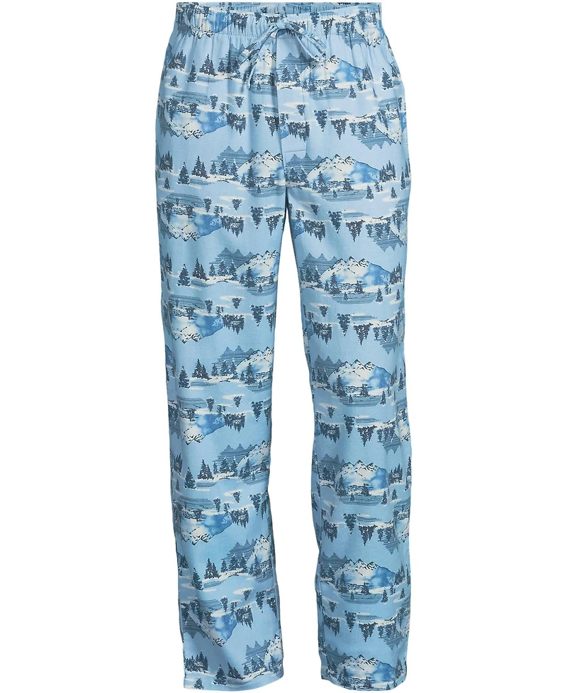Lands' End Men's Flannel Pajama Pants