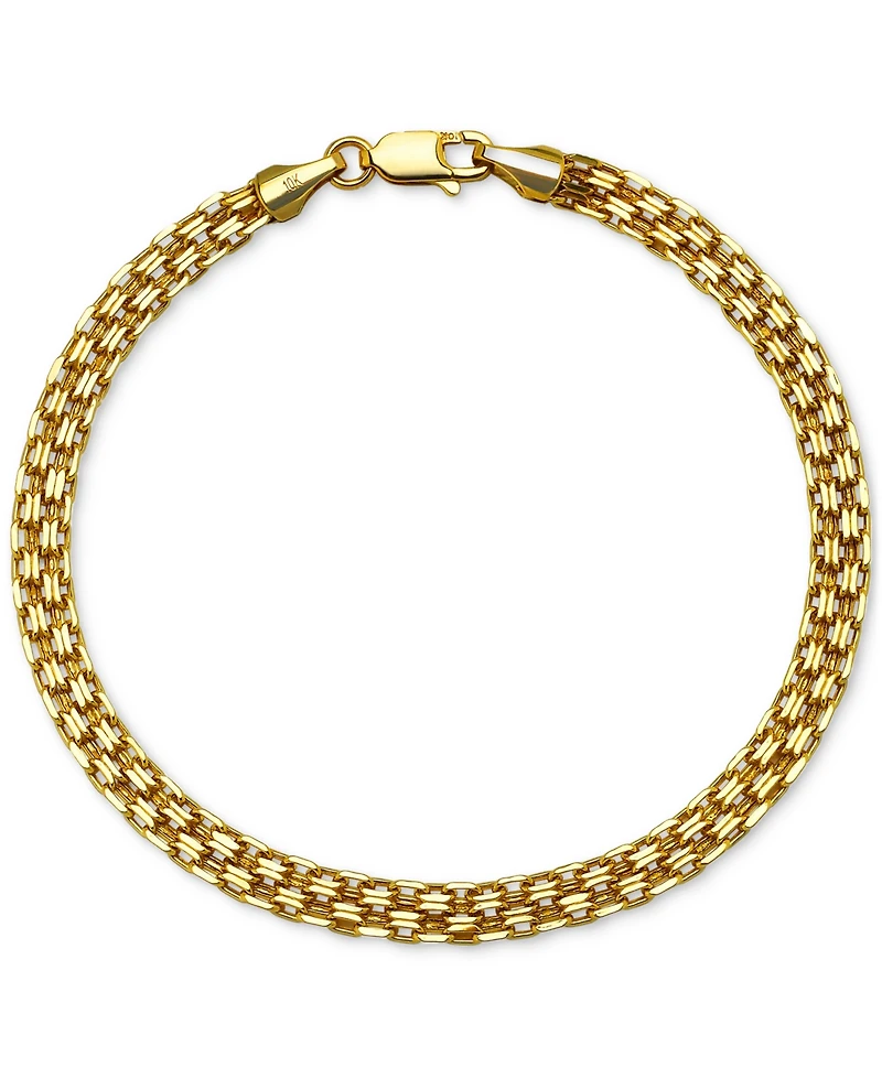 Bismark Chain Bracelet in 10k Gold