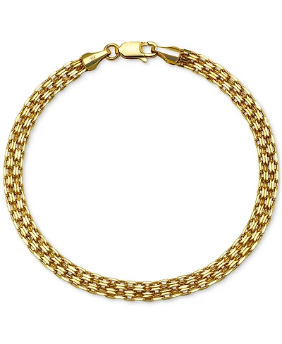 Bismark Chain Bracelet in 10k Gold