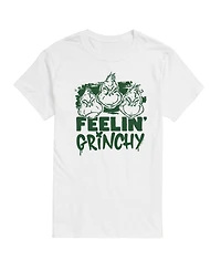 Airwaves Men's The Grinch Feelin' Grinchy Short Sleeve Tee