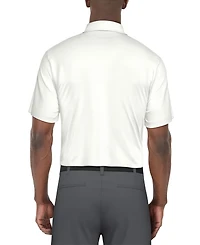 Pga Tour Men's Gradient Stripe Printed Golf Polo Shirt