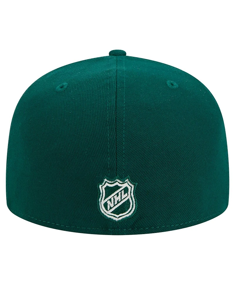 New Era Men's Green Minnesota Wild Core 59FIFTY Fitted Hat