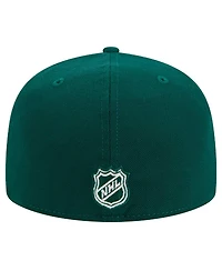 New Era Men's Green Minnesota Wild Core 59FIFTY Fitted Hat