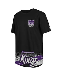 New Era Men's Black Sacramento Kings Sport Classic T-Shirt