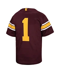 Nike Big Boys and Girls 1 Maroon Minnesota Golden Gophers Untouchable Football Jersey
