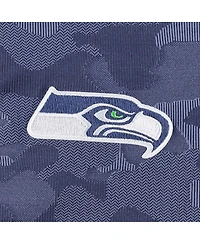 Antigua Men's College Navy Seattle Seahawks Brigade Quarter-Zip Sweatshirt