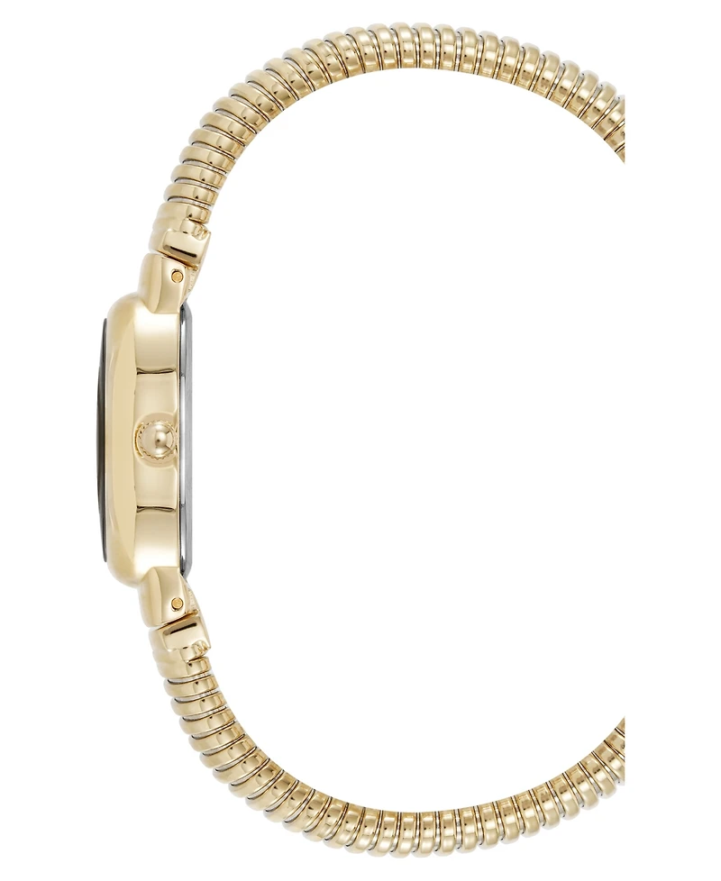 Anne Klein Women's Quartz Contemporary Gold-Tone Alloy Bracelet Watch, 20mm