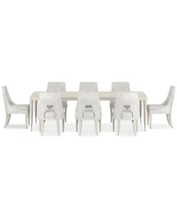 Mezzanine 9-Pc. Dining Set (Rectangular Table & 8 Side Chairs)