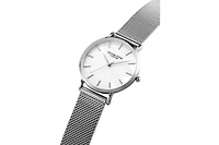 Women's Watch Round case 33mm Two-Tone Stainless Steel Bracelet Victoria Hyde