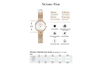 Woman Watch 30mm Mother-of-pearl dial 60 pearls, Victoria Hyde