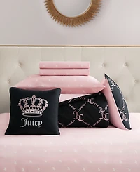 Juicy Couture Logo Link 6-Pc. Comforter Set, Twin