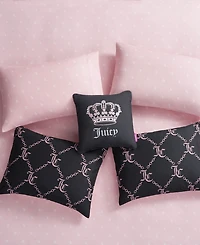 Juicy Couture Logo Link 8-Pc. Comforter Set