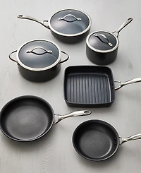 Cuisine::pro ID3 9pc Hard Anodized Aluminum Set