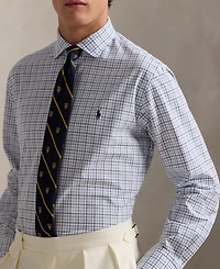 Polo Ralph Lauren Men's Classic Tattersall Stretch Poplin Shirt