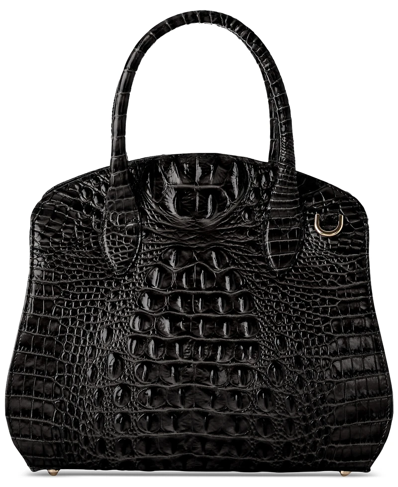 Brahmin Rosetta Melbourne Medium Leather Satchel