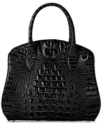 Brahmin Rosetta Melbourne Medium Leather Satchel