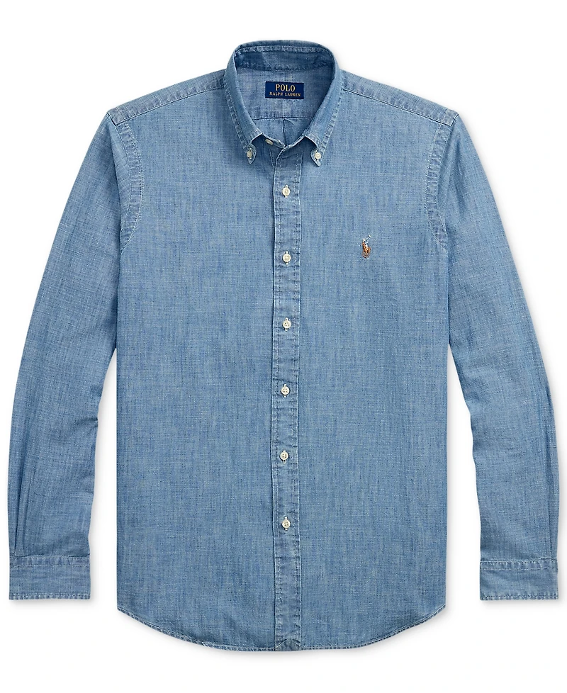 Polo Ralph Lauren Men's Classic-Fit Indigo Chambray Shirt