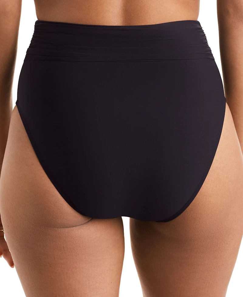 Mimi Flamingo Women's Morgan High-Waist Bikini Bottoms