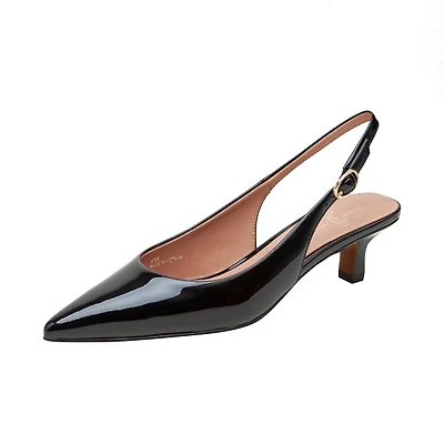 Linea Paolo Cecil Slingback Kitten Heel Pumps