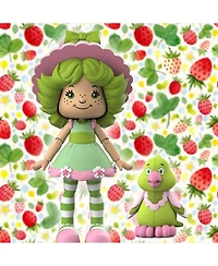 Boss Fight Studio Strawberry Shortcake Lime Chiffon & Parfait the Parrot, Collectible Action Figure – Highly Articulated Fruity Scented Figurin