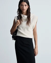 Mango Women's Opening Detail Straight-Skirt