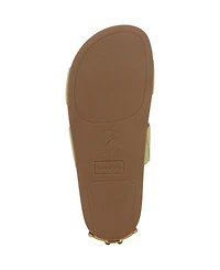 Franco Sarto Women's Britt Open Toe Slide Sandals