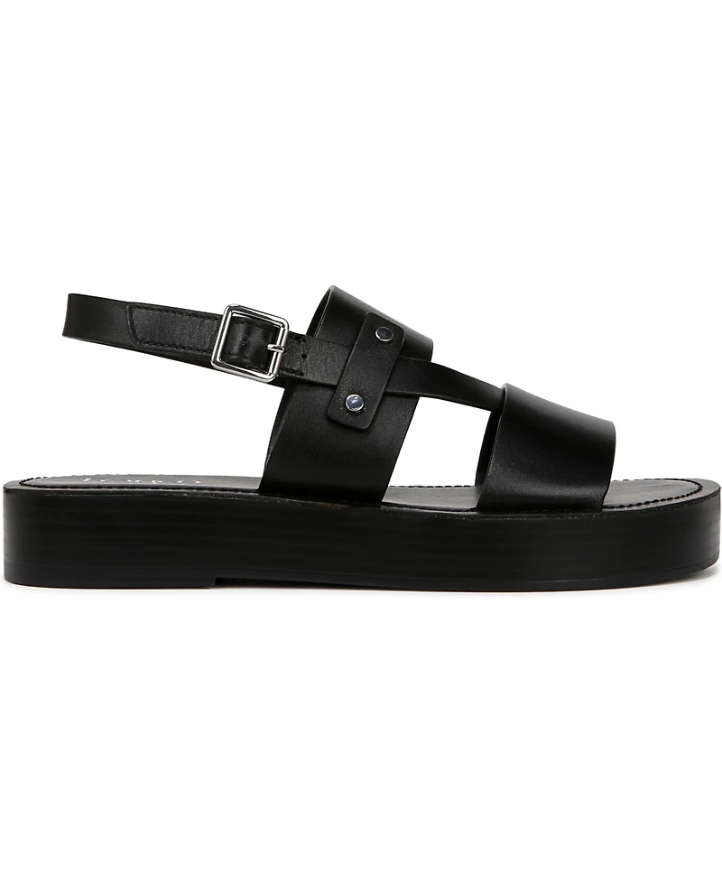 Franco Sarto Women's Genova Round Toe Platform Sandals