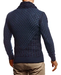 Leif Nelson Men's Chunky Knit Pullover Sweater