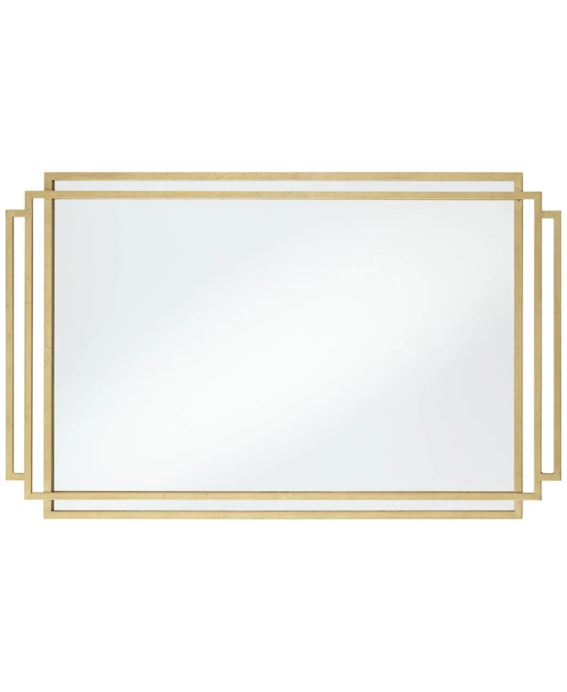 Uttermost Amherst Brushed Gold 24" x 38 1/2" Wall Mirror