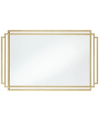 Uttermost Amherst Brushed Gold 24" x 38 1/2" Wall Mirror