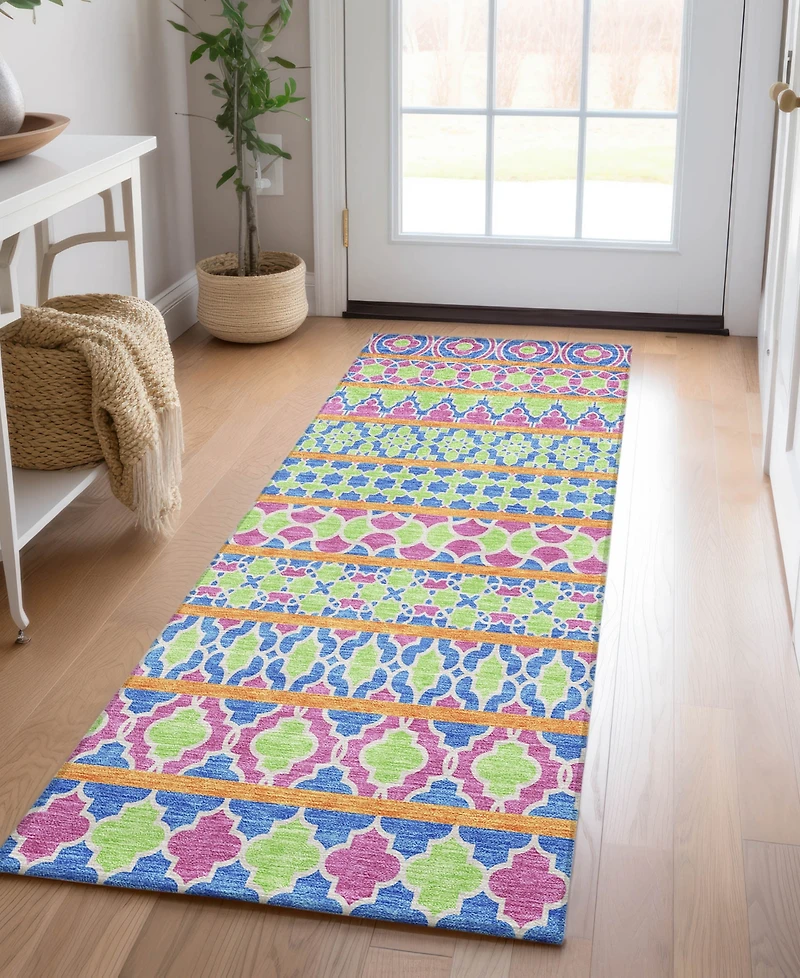 Addison Chantille Machine Washable ACN726 2'3"x7'6" Runner Area Rug