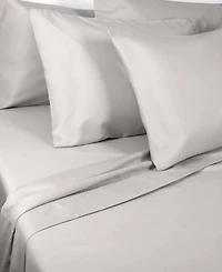 Fairfield Square Collection Brookline 1400 Thread Count Light Grey 6 Pc. Sheet Set, Queen, Exclusively at Macy's