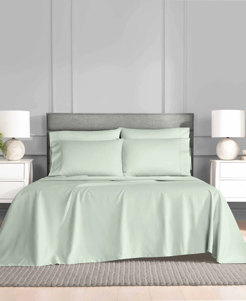 Fairfield Square Collection Brookline 1400 Thread Count 6 Pc. Sheet Set, Queen, Exclusively at Macy's