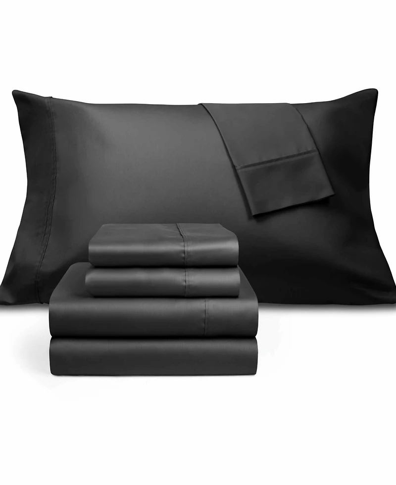 Last Act! Fairfield Square Collection Brookline 1400 Thread Count 6 Pc. Sheet Set, Queen, Exclusively at Macy's