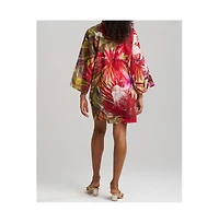 Natori Women's Rainforest Tunic with Tassels