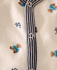 Polo Ralph Lauren Baby Boys Bear Cotton Footed Coverall