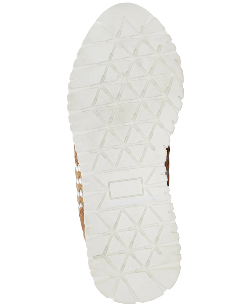 Lucky Brand Women's Deva Woven Knit Lace-Up Sneakers