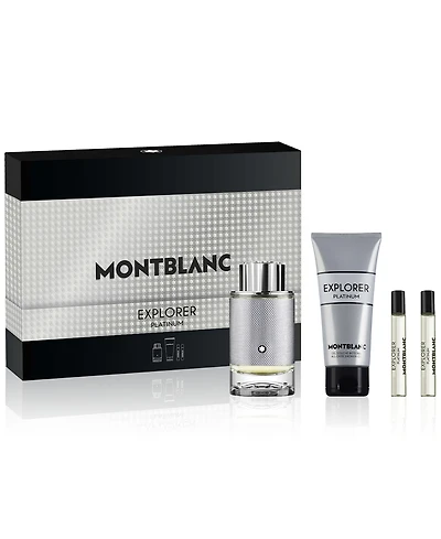 Montblanc Men's 4-Pc. Explorer Platinum Eau de Parfum Gift Set