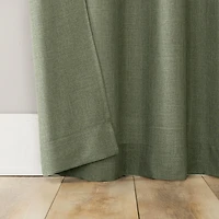 Clifford Heathered Texture Semi-Sheer Tab Top Curtain Panel